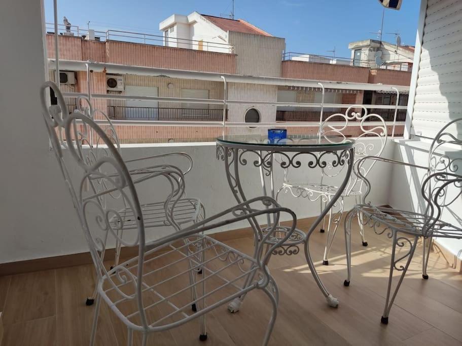 Acogedor Apartamento En La Playa Playa de Gandia Eksteriør bilde