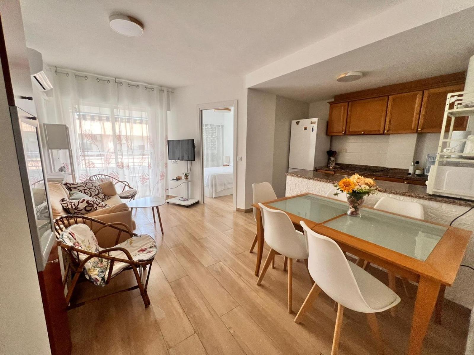 Acogedor Apartamento En La Playa Playa de Gandia Eksteriør bilde